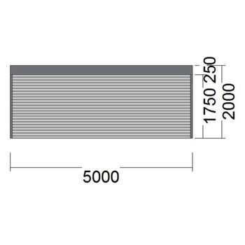 Garagen-Rolltor 5m Breit