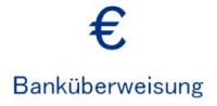Vorkasse per Überweisung Euro Zeichen
